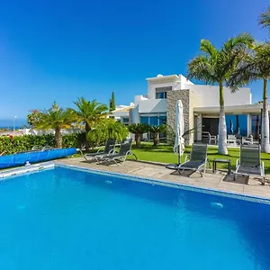 Villa Eleonora, Luxury With Heated Pool Ocean View In Adeje, Tenerife Costa Adeje (Tenerife)